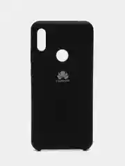 Черный чехол Silicone Case для Hyawei Y6 2019
