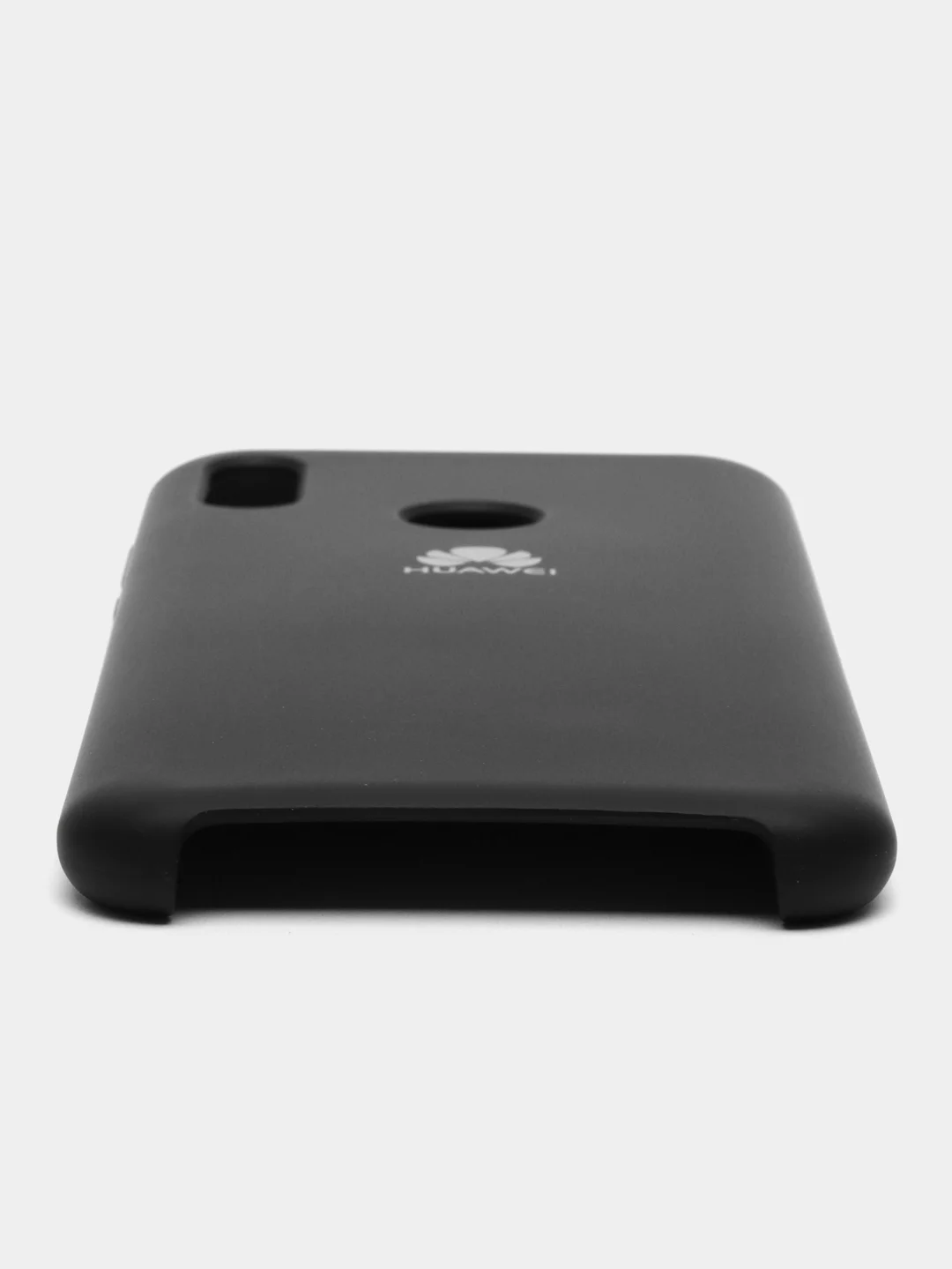 Черный чехол Silicone Case для Hyawei Y6 2019