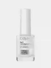 EVELINE Здоровые ногти Silver Shine Максимальное восстановление Nail Therapy 8в1, 12мл