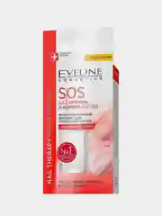 EVELINE  SOS Для хрупких и ломких ногтей с кальцием и коллагеном Nail Therapy,  12мл