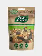 Смесь орехов Дары природы: коктейль из орехов, арахиса и цукатов, 150 г