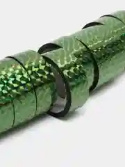 Лесной зеленый цветной скотч, голографический, 10 мм х 3 м