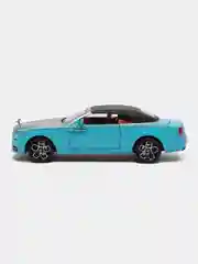 Голубой металлическая модель Rolls-Royce Dawn, со светом и звуком