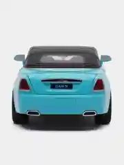 Голубой металлическая модель Rolls-Royce Dawn, со светом и звуком