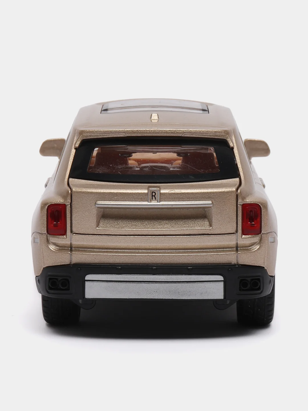 Золотой металлическая модель машины Rolls-Royce CULLINAN