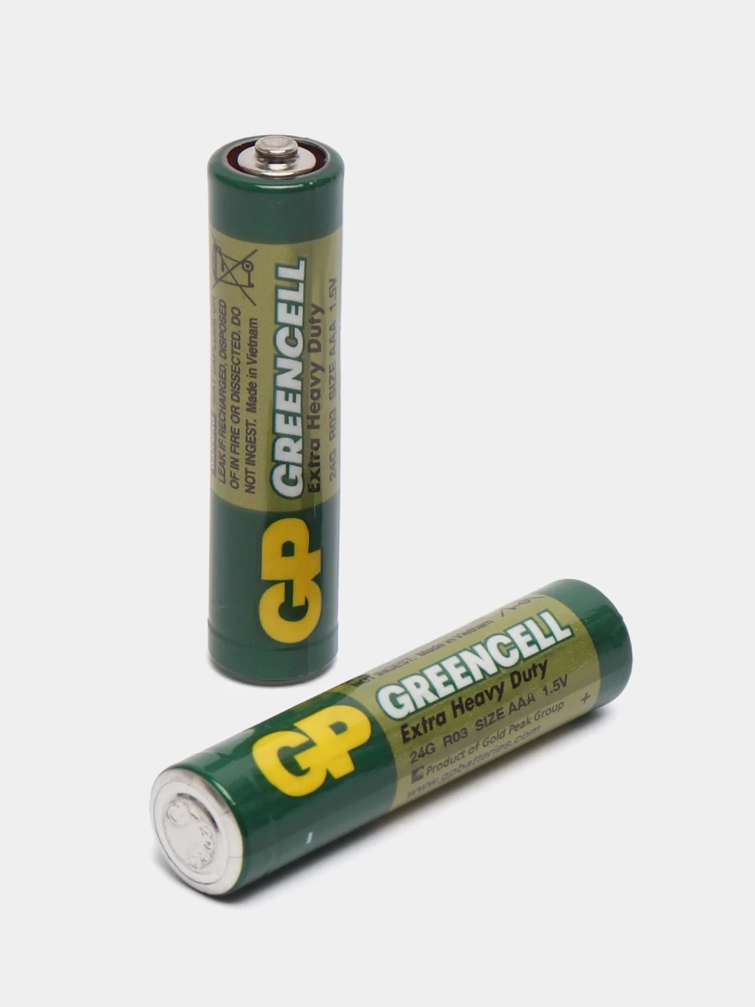 Батарейки GP Greencell LR03 LR3, AAA, мизинчиковые