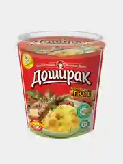 Пюре картофельное быстрого приготовления Доширак с соусом Говяжий с овощами 52 гр