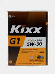 Моторное масло Kixx G1 A3/B4 5W-30, 4 литра