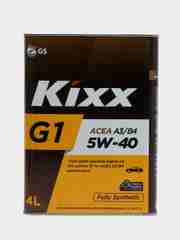 Моторное масло Kixx G1 A3/B4 5W-40, 4 литра