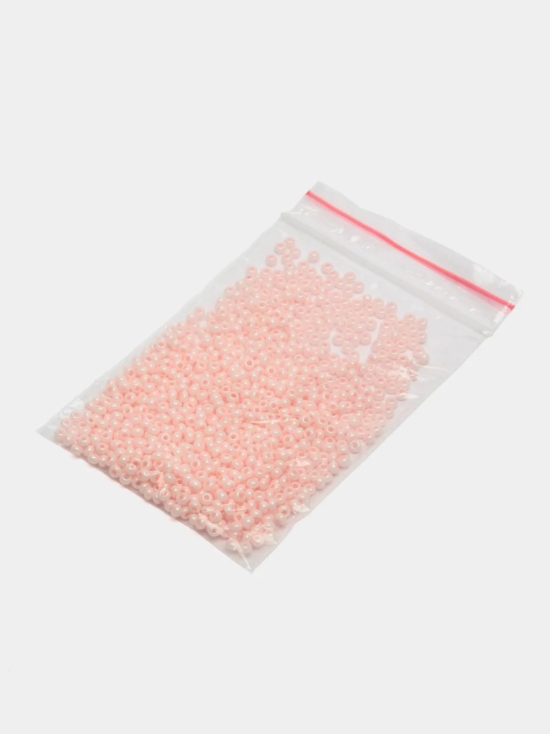 Пастельно-коралловый бисер чешский Preciosa, Чехия, № 10, Natural Opaque