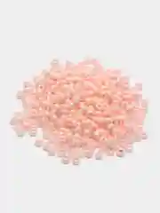 Пастельно-коралловый бисер чешский Preciosa, Чехия, № 10, Natural Opaque
