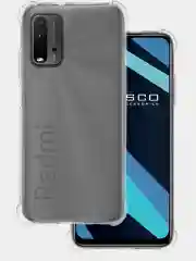 Прозрачный чехол для Xiaomi Redmi 9T противоударный силиконовый ROSCO прозрачный, защита камер, углов
