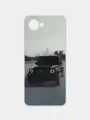 Приглушённый хаки чехол для Realme C30, C30s, Narzo 50i Prime, с рисунком