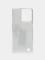Пастельно-коралловый чехол силиконовый на Realme C31 / Реалми С31, с рисунком