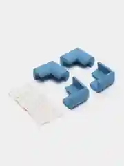 Синий накладка на угол, 4 штуки