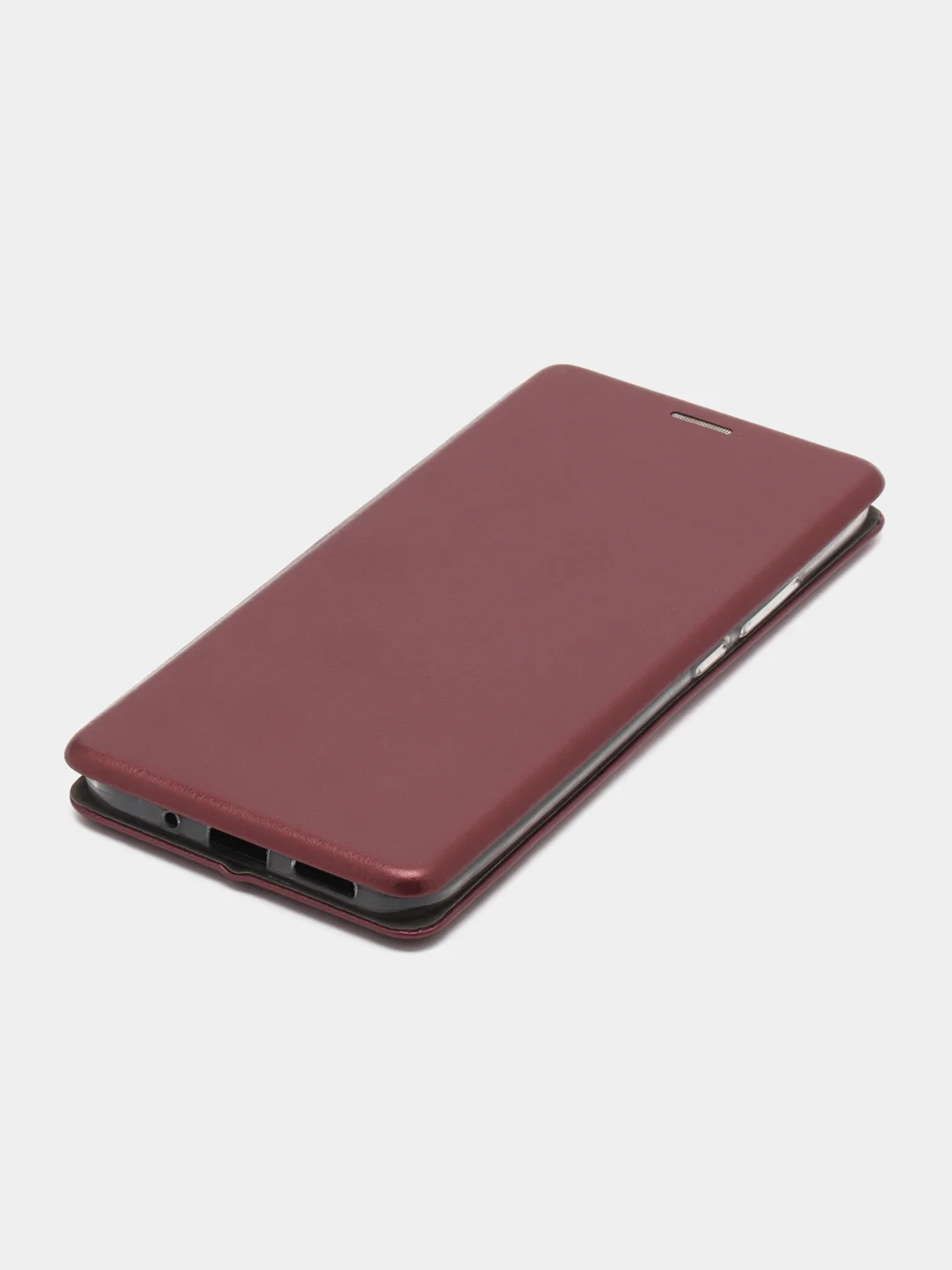 Бордовый чехол-книжка для Xiaomi Redmi 9A