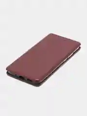 Бордовый чехол-книжка для Xiaomi Redmi 9A