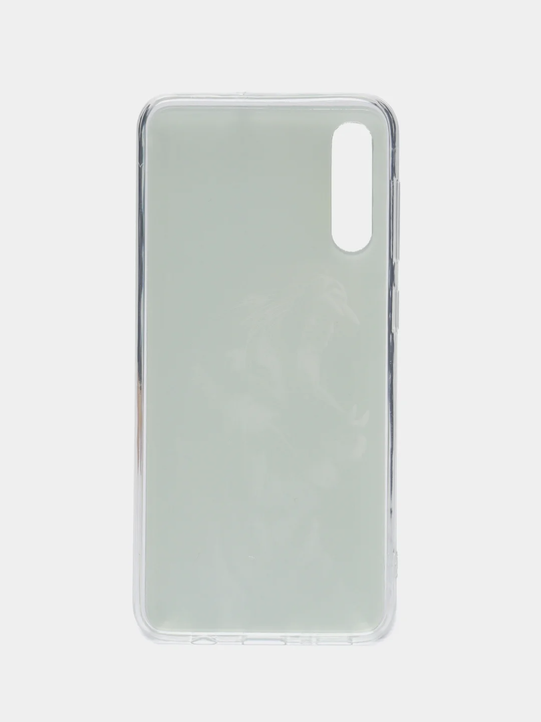 Приглушённый хаки чехол силиконовый Samsung Galaxy A50 / A50s / A30s (Галакси), с рисунком