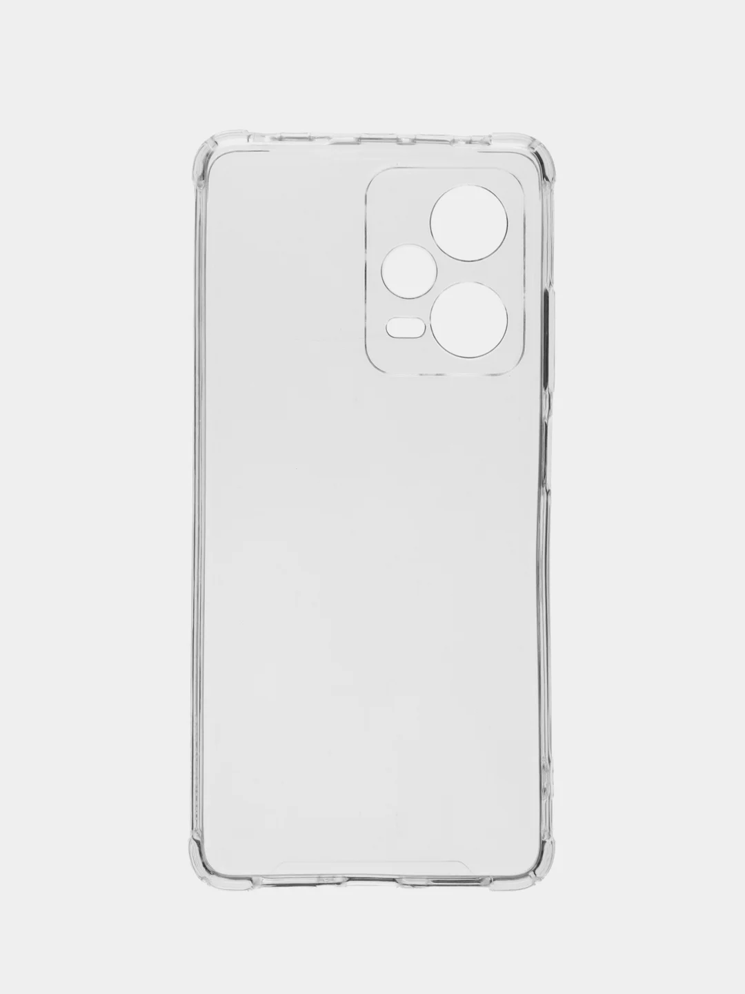 Прозрачный чехол Xiaomi Redmi Note 12 Pro+ (Редми Нот 12 Про+) прозрачный силиконовый, противоударный