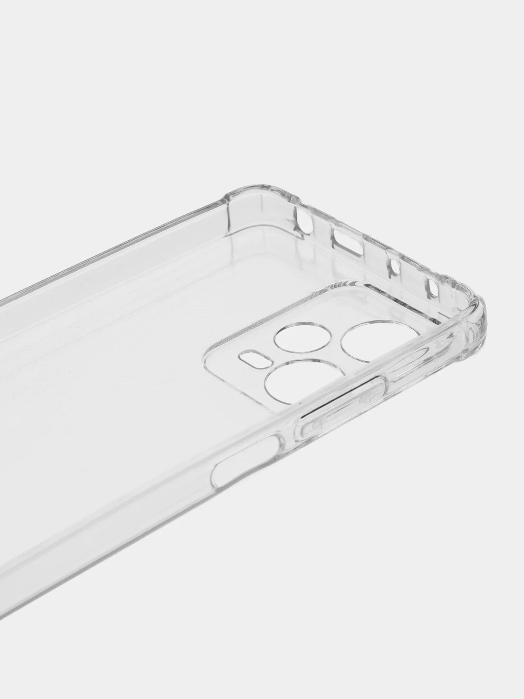 Прозрачный чехол Xiaomi Redmi Note 12 Pro+ (Редми Нот 12 Про+) прозрачный силиконовый, противоударный