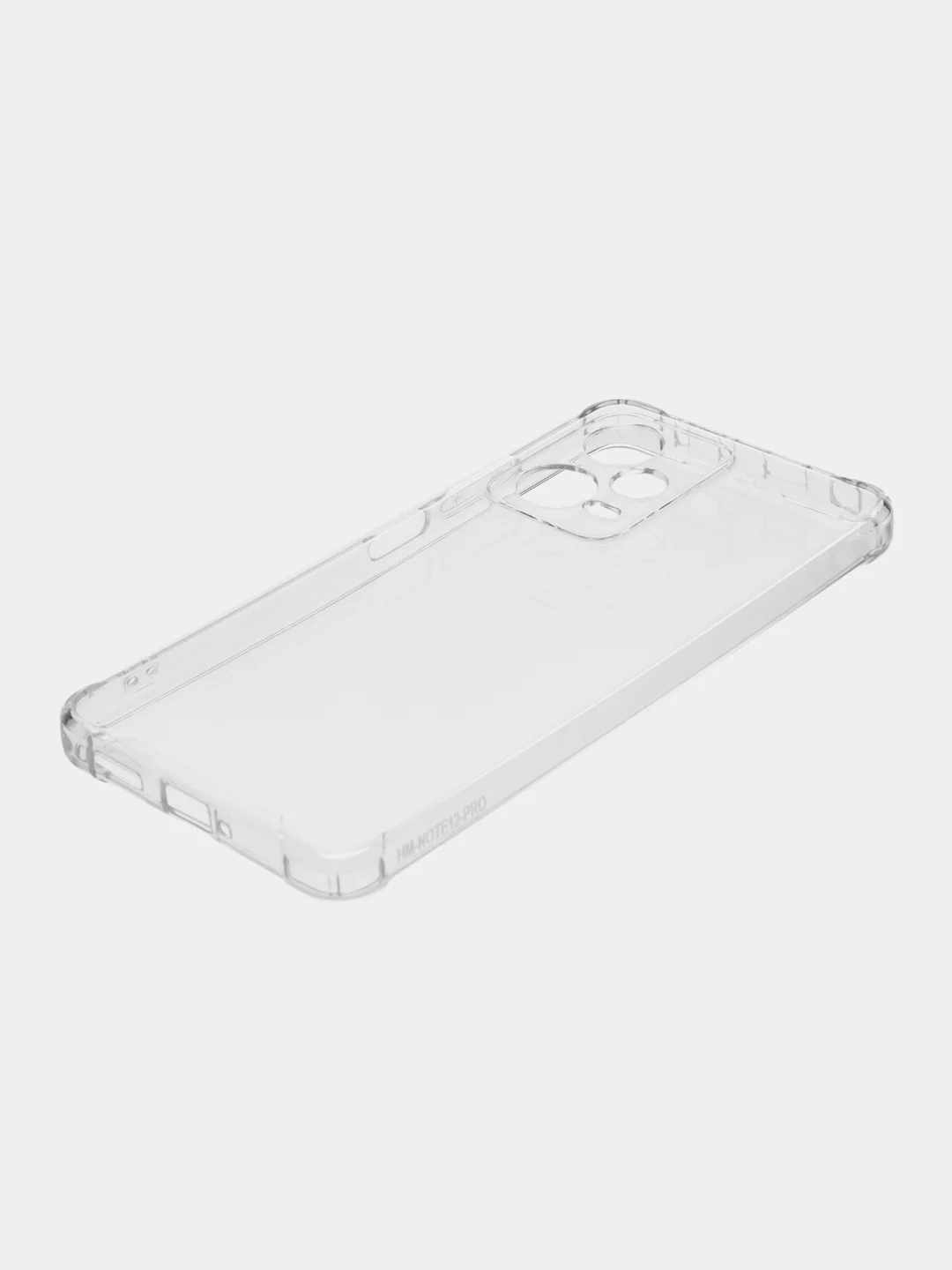 Прозрачный чехол Xiaomi Redmi Note 12 Pro+ (Редми Нот 12 Про+) прозрачный силиконовый, противоударный