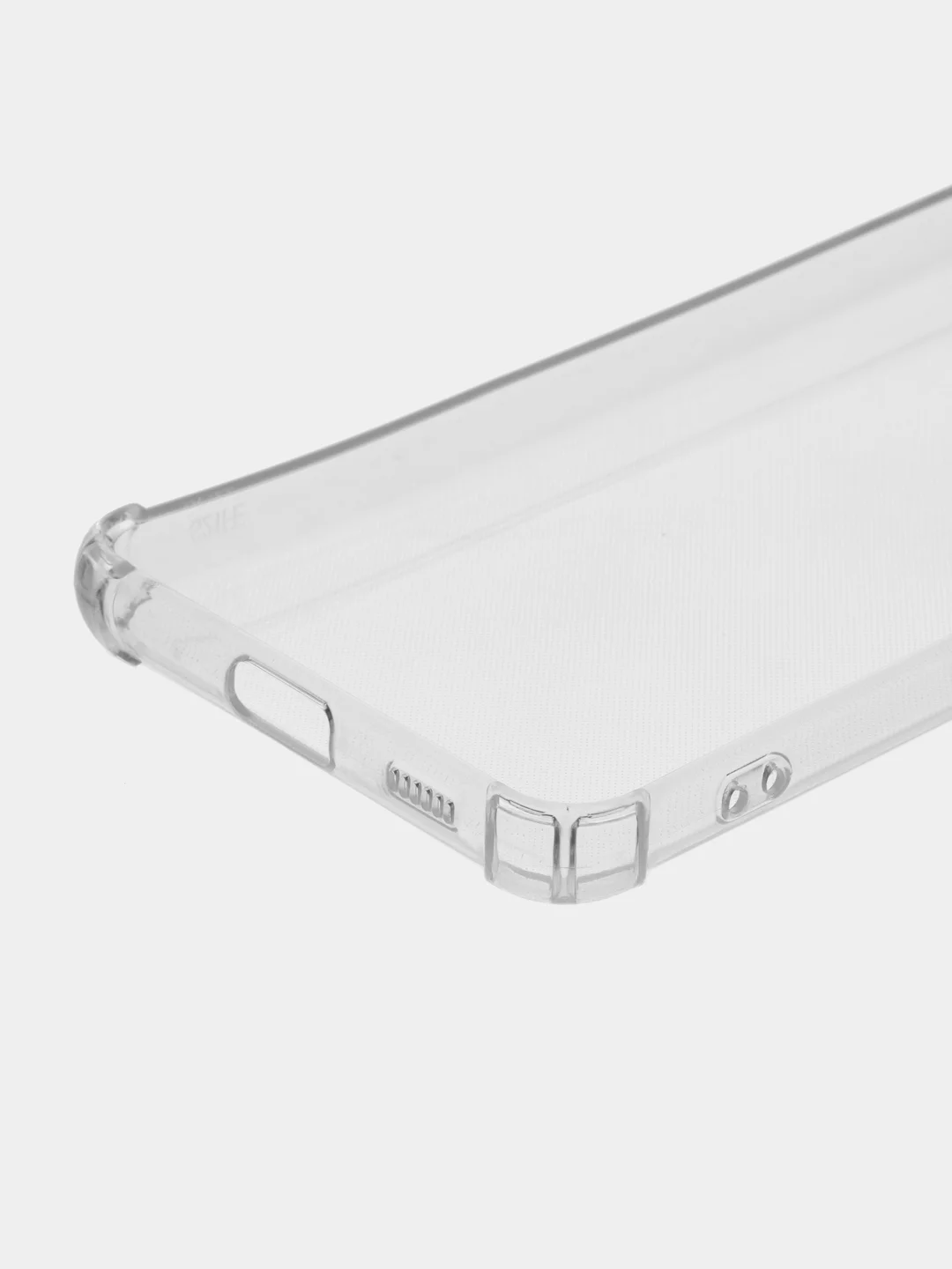 Прозрачный чехол для Samsung Galaxy S21 FE (Самсунг Галакси С21 ФЕ), прозрачный, силиконовый