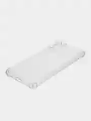 Прозрачный чехол для Samsung Galaxy S21 FE (Самсунг Галакси С21 ФЕ), прозрачный, силиконовый