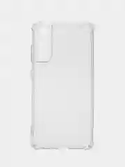 Прозрачный чехол для Samsung Galaxy S21 FE (Самсунг Галакси С21 ФЕ), прозрачный, силиконовый