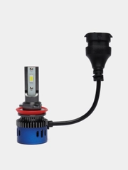 Светодиодная автомобильная LED лампа H1, H4, H7, H11, 9005, 9006, чип CSP 3570, 2 штуки