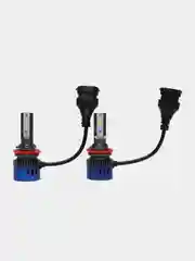 Светодиодная автомобильная LED лампа H1, H4, H7, H11, 9005, 9006, чип CSP 3570, 2 штуки