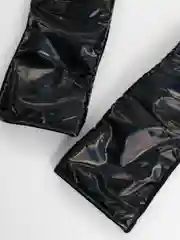 Черный перчатки женские, демисезонные