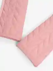 Пастельно-коралловый перчатки женские, демисезонные