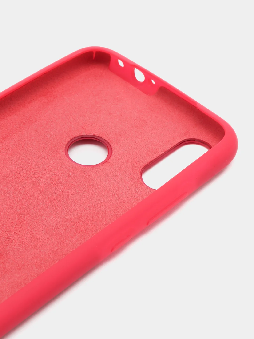Вишнёвый силиконовый чехол Silicone Case для Xiaomi Note 7