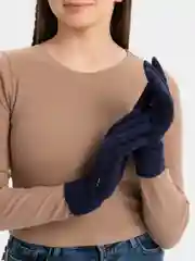Индиго перчатки демисезонные