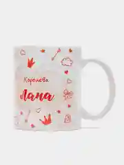 Кружка именная "Королева Лана"