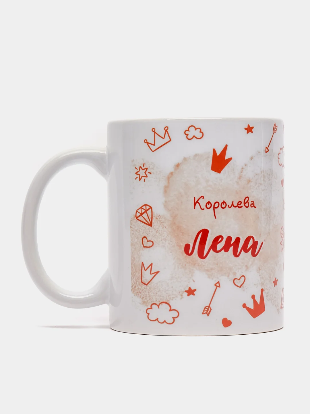 Кружка именная "Королева Лена"