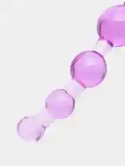 Фиолетовый анальные бусы