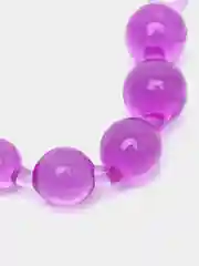 Фиолетовый анальные бусы
