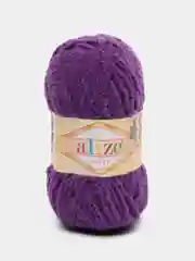 Фиолетовый пряжа Alize Softy (Ализе Софти)