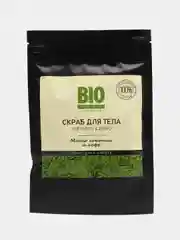 Скраб для тела "Упругость и тонус", масло конопли и кофе
