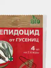 Средство от гусениц "ЛЕПИДОЦИД", биологический инсектицид, от гусениц/от тли/ ампула, 4 мл