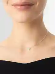 Цепочка на шею с кулоном "сердце"