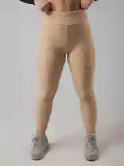 Бежевый легинсы женские