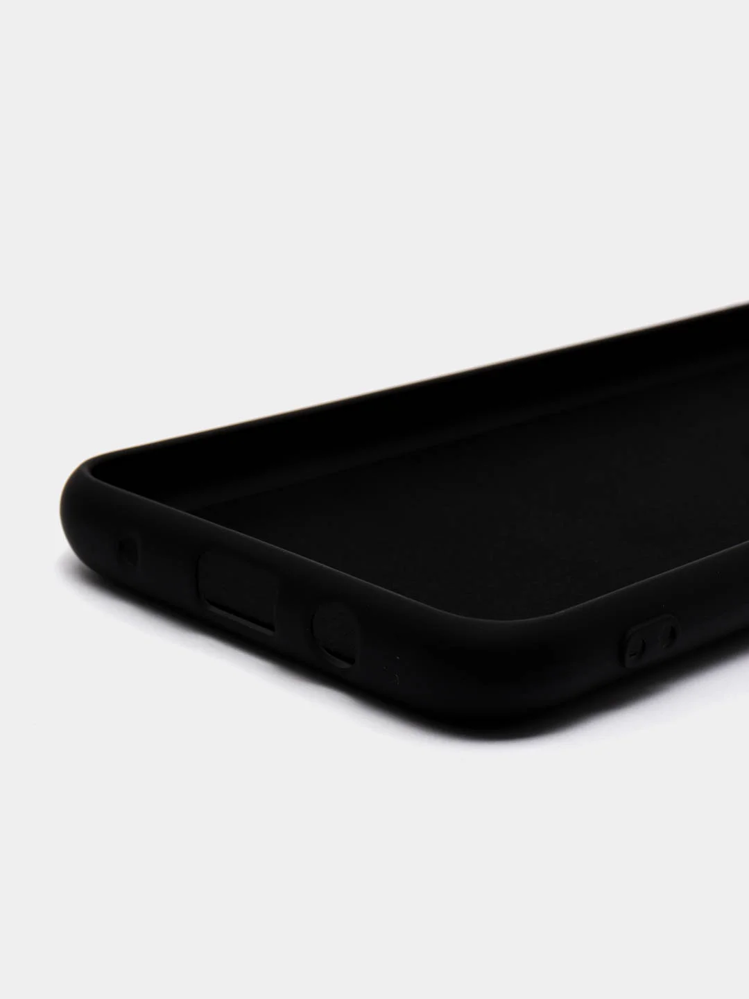Черный чехол силиконовый Silicone Cover для Tecno Spark 7 (Техно Спарк 7)