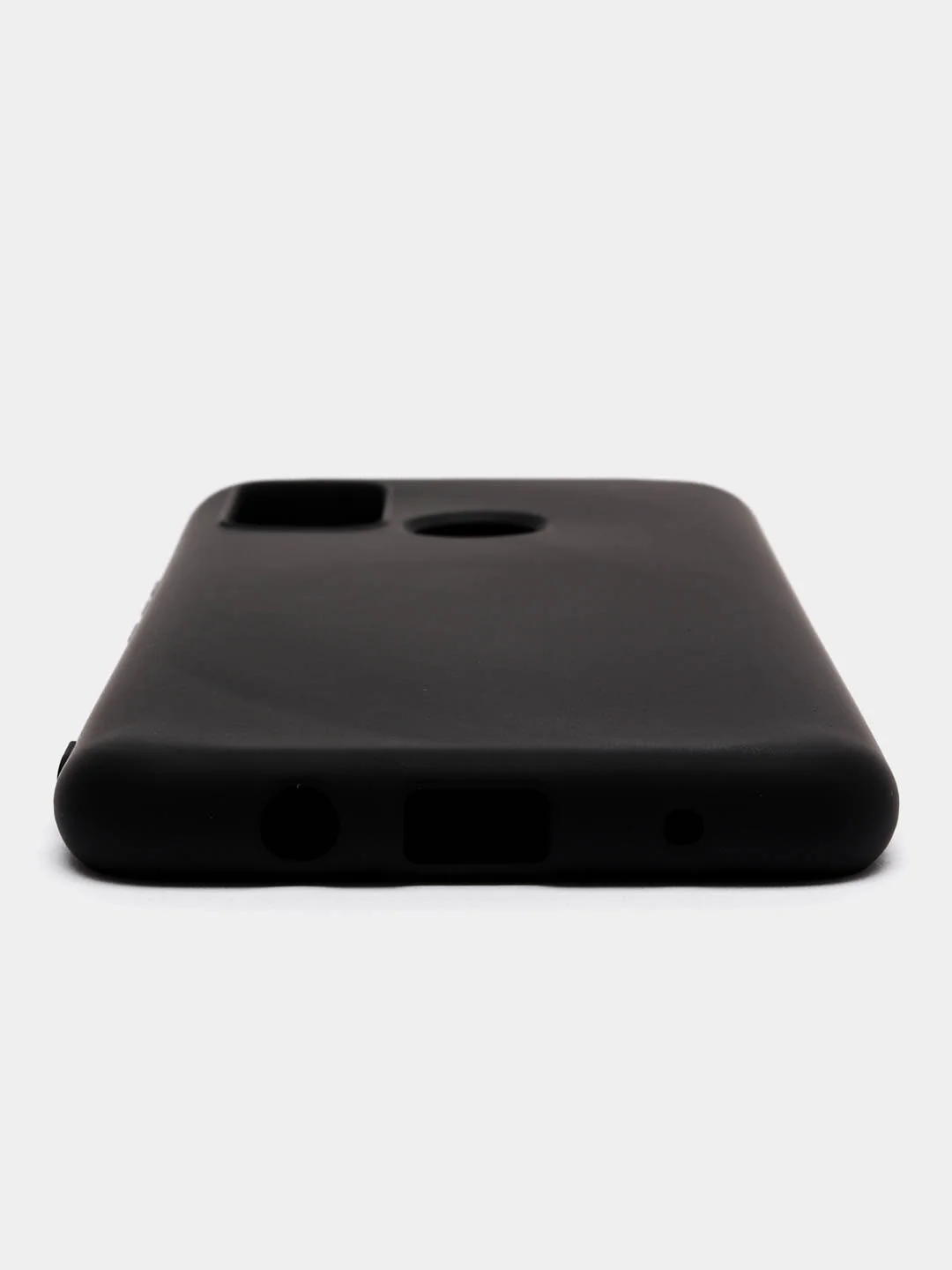 Черный чехол силиконовый Silicone Cover для Tecno Spark 7 (Техно Спарк 7)