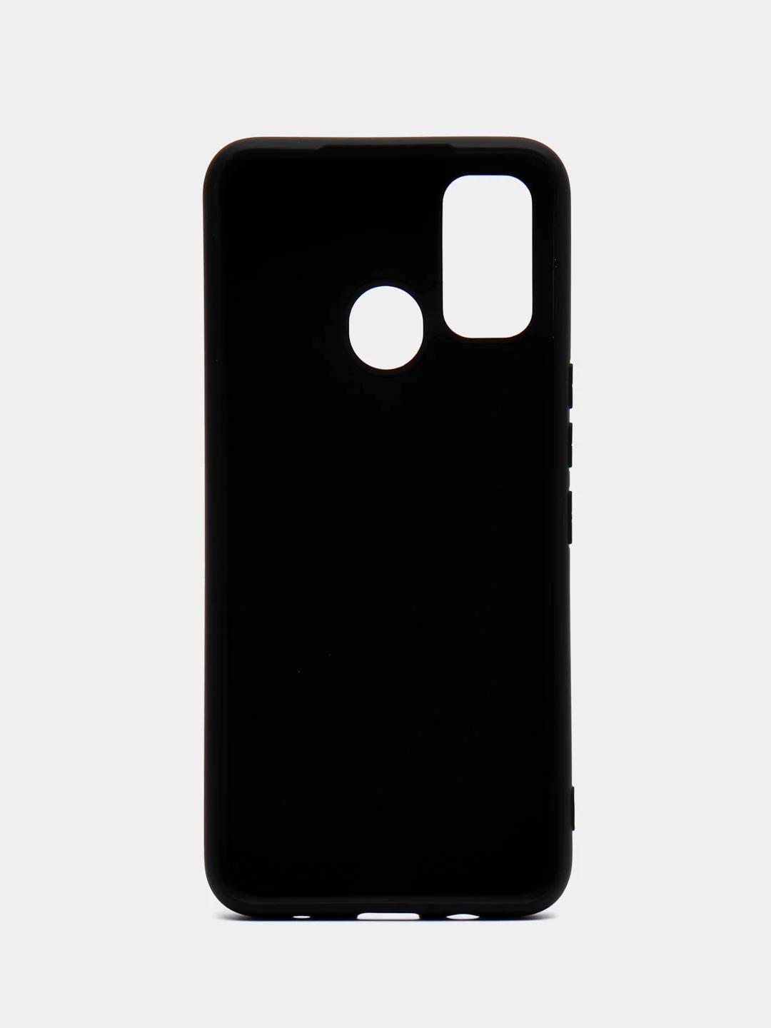 Черный чехол силиконовый Silicone Cover для Tecno Spark 7 (Техно Спарк 7)