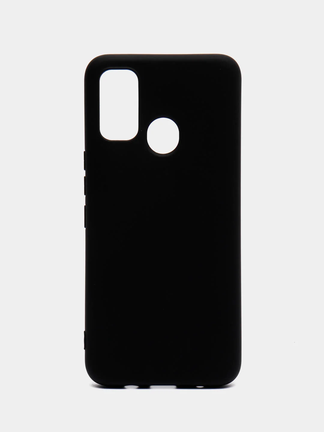 Черный чехол силиконовый Silicone Cover для Tecno Spark 7 (Техно Спарк 7)