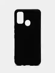 Черный чехол силиконовый Silicone Cover для Tecno Spark 7 (Техно Спарк 7)