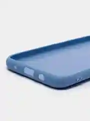 Небесно-голубой чехол силиконовый Silicone Cover для Tecno Spark 7 (Техно Спарк 7)
