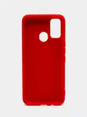 Красный чехол силиконовый Silicone Cover для Tecno Spark 7 (Техно Спарк 7)